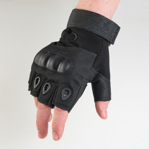 Перчатки тактические "Краги", L, черные