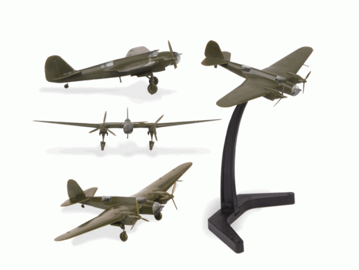 Сборная модель ZVEZDA Советский самолёт СБ-2, 1/200