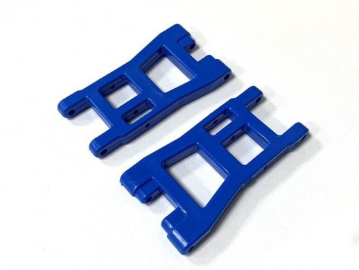 Капролоновые рычаги подвески для Remo Hobby 1/16, синие, тюнинг  (2 шт)