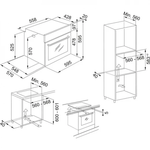 Духовой шкаф Franke FSM 82 H XS Franke 116.0605.987