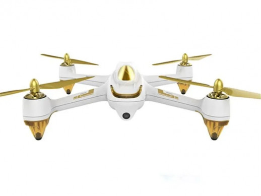 Р/У квадрокоптер Hubsan X4 GPS, FHD+FPV, автовозврат, удержание, следуй за мной,  2.4G (белый)