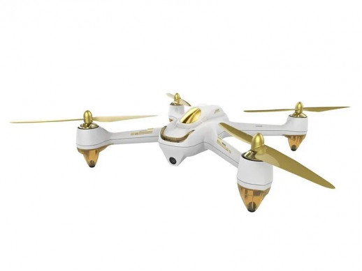 Р/У квадрокоптер Hubsan X4 GPS, FHD+FPV, автовозврат, удержание, следуй за мной,  2.4G (белый)