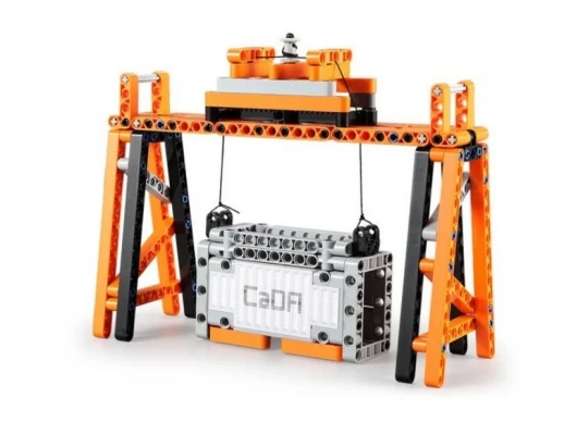 Конструктор CADA STEAM 10 в 1 механическая лаборатория - порт (634 детали)