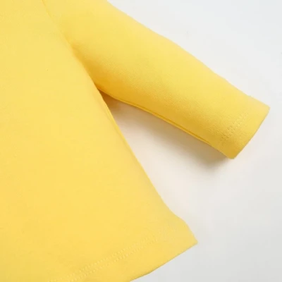 Футболка с длинным рукавом Крошка Я Flower, цвет жёлтый