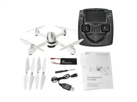 Р/У квадрокоптер Hubsan X4 GPS, HD + FPV, автовозврат, удержание, следуй за мной, 2.4G