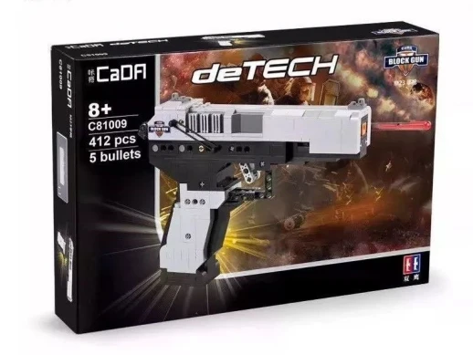 Конструктор CADA deTech пистолет MK 23 (412 деталей)