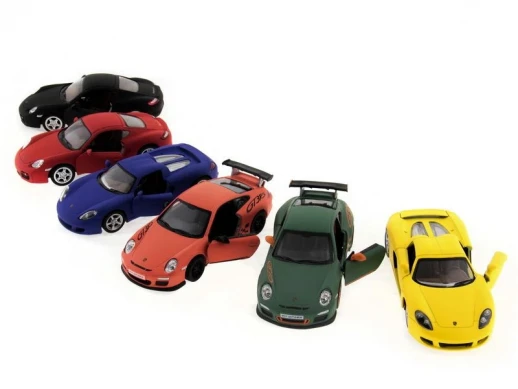 Машина Kinsmart 1:36 Porsche Matte инерция (1/12шт.) в асс. б/к