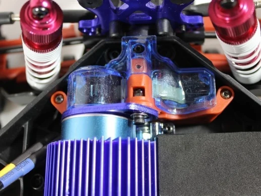 Радиоуправляемая трагги Remo Hobby EVO-R Brushless UPGRADE (красная) 4WD 2.4G 1/8 RTR