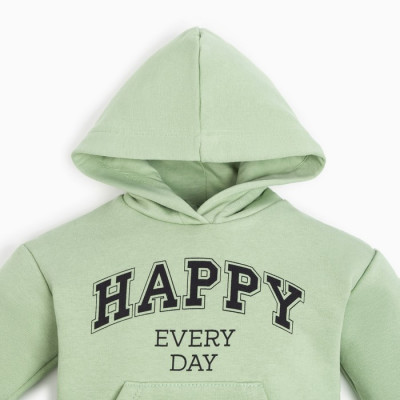 Толстовка Крошка Я Street style, зелёный