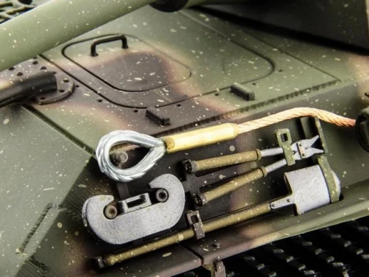 Р/У танк Taigen 1/16 Panther type F (Германия) HC версия, башня на 360, подшипники в ред., 2.4G RTR