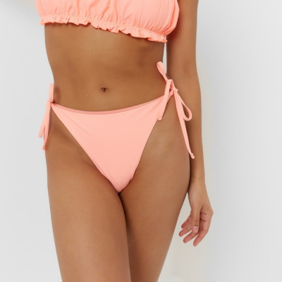 Купальник женский с топом бандо MINAKU цвет персиковый