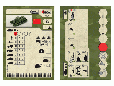 Сборная модель ZVEZDA Советский танк БТ-5, 1/100