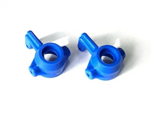 Капролоновые поворотные кулаки для Remo Hobby 1/16, синие, тюнинг (2 шт)