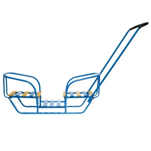 Санки «Санки-двойняшки», цвет голубой