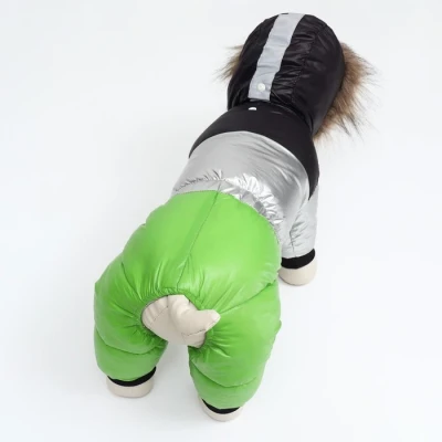 Комбинезон "Пушок" (ДС 23 см, ОГ 30, ОШ 22 см), зелёный