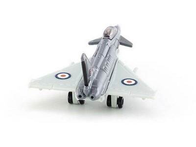 Самолет Siku Реактивный Jet Fighter 0873 1/87, 6.9 см, серый/белый