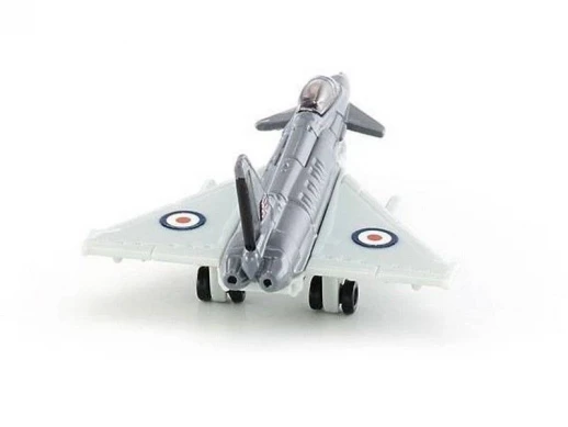 Самолет Siku Реактивный Jet Fighter 0873 1/87, 6.9 см, серый/белый