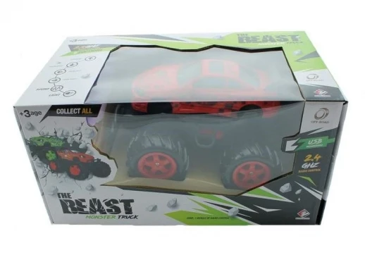Р/У внедорожник Monster Truck Nissan Silvia в ассортименте 1/14 + свет + звук