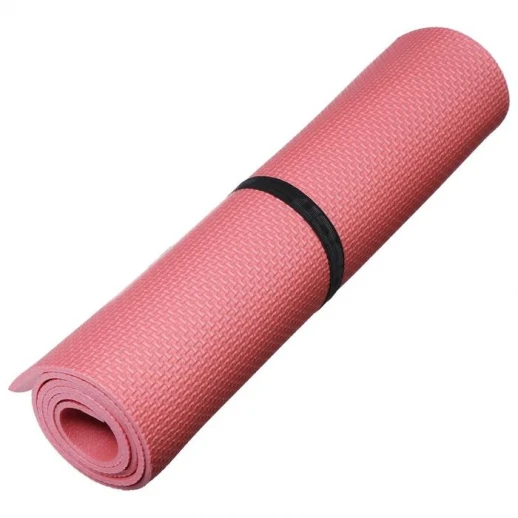 Коврик Fitness, 140х50х0.5 см, цвет светло-розовый