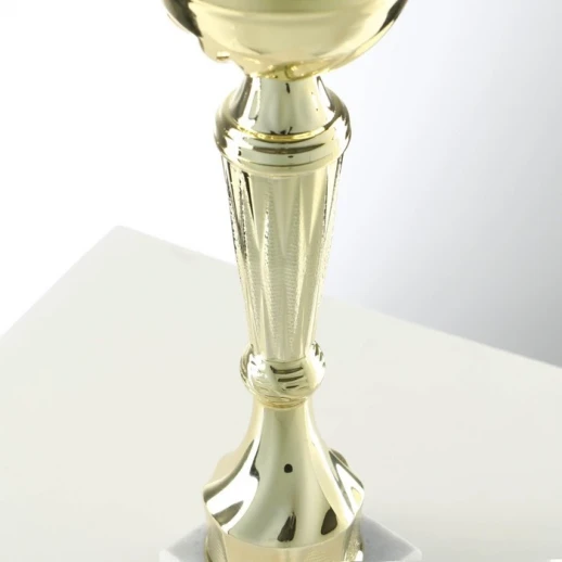 Кубок 151С, зол., подставка камень, 22 х 7 х 5,2 см