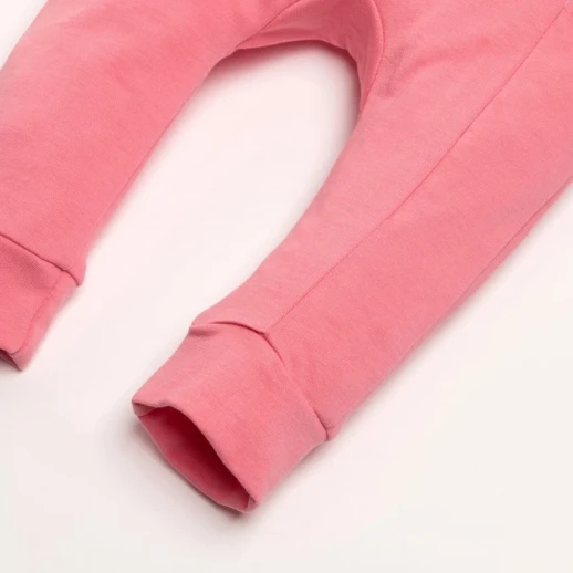 Комбинезон с капюшоном Крошка Я «Зайчик», цвет розовый