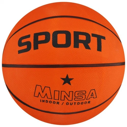 Мяч баскетбольный MINSA SPORT, ПВХ, клееный, 8 панелей, р. 7