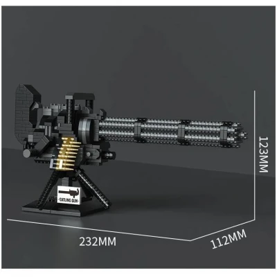 Конструктор ГЛАВИГРУШКА СM 4058 оружие на подставке 1025 деталей