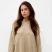 Джемпер женский MIST с капюшоном, бежевый, onesize (44-48)