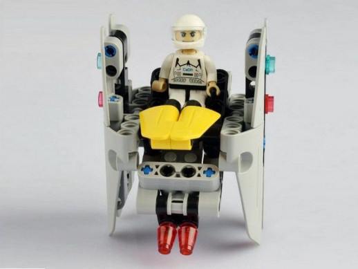 Конструктор CaDA Technic звездный отряд, соберите звездный корабль с C54001W+02W+04W (83 детали)