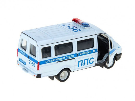 Машина Autotime "ГАЗЕЛЬ" милиция 1:43