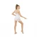 Юбка гимнастическая Grace Dance, на поясе, р. 42, цвет белый