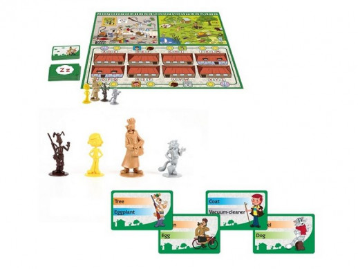 Настольная игра ZVEZDA "Простоквашино. Английский язык", детская