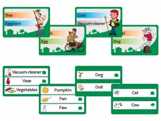 Настольная игра ZVEZDA "Простоквашино. Английский язык", детская
