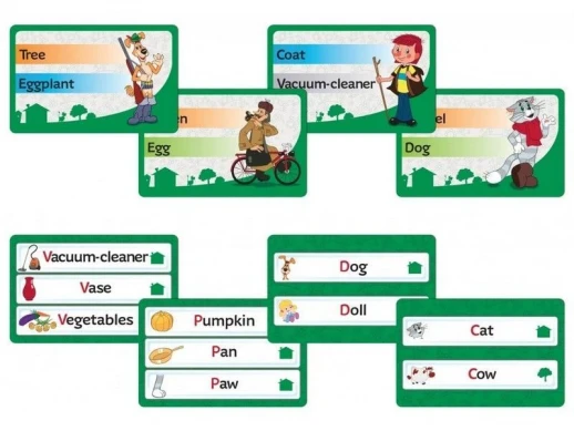Настольная игра ZVEZDA "Простоквашино. Английский язык", детская