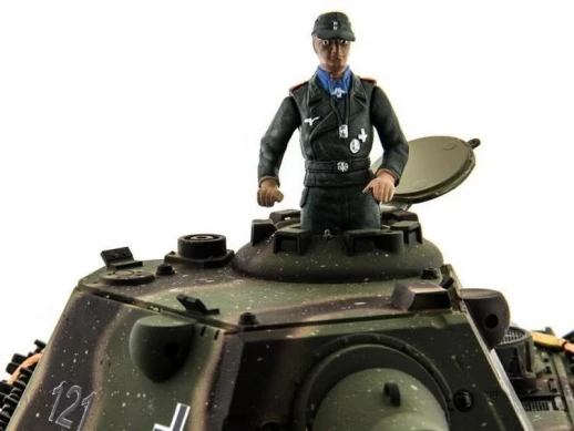 Р/У танк Taigen 1/16 Panther type F с ИК пушкой HC версия, башня на 360, подшипники в ред, 2.4G RTR