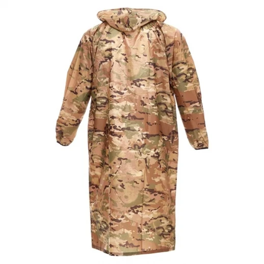 Плащ влаговетрозащитный, ткань: таффета 3000 мм, мультикам, 48-50/176