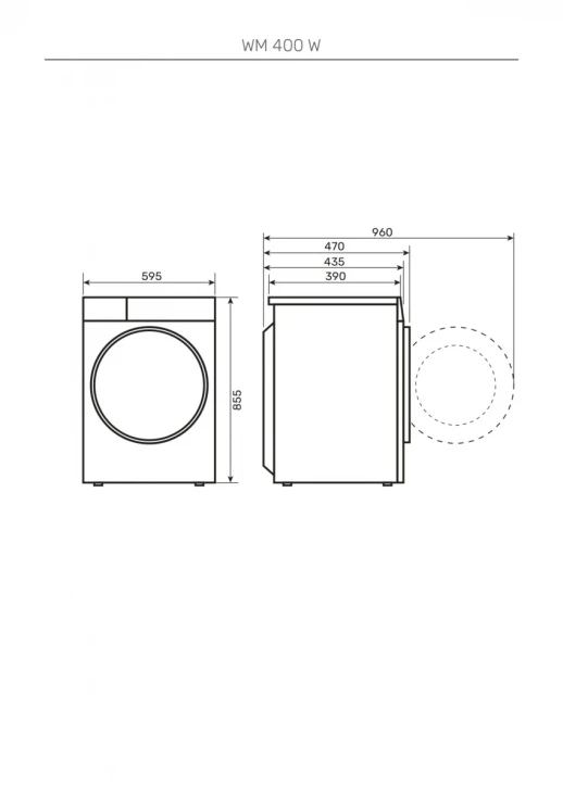 Стиральная машина KUPPERSBERG Kuppersberg WM 400 W