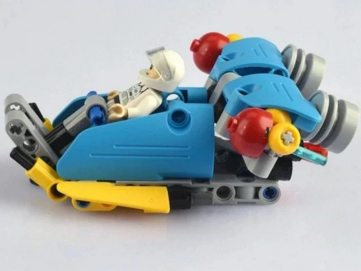 Конструктор CaDA Technic звездный отряд, соберите звездный корабль с C54002W+03W+04W (94 детали)