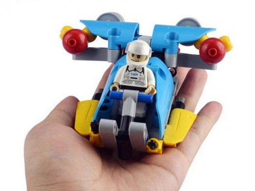 Конструктор CaDA Technic звездный отряд, соберите звездный корабль с C54002W+03W+04W (94 детали)