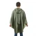 Плащ-дождевик с карманом, взрослый, водоотталкивающий, хаки, длина 100 см
