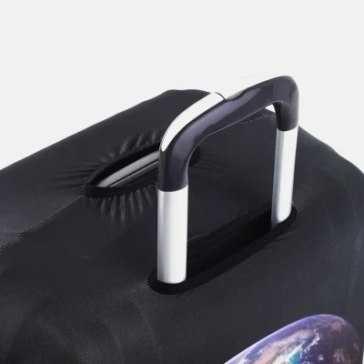 Чехол на чемодан 28", цвет чёрный