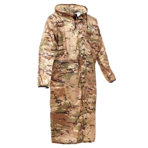 Плащ влаговетрозащитный, ткань: таффета 3000 мм, мультикам, 52-54/182