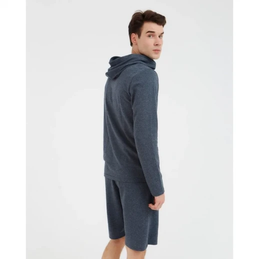 Худи мужское MINAKU: Casual collection MAN цвет графит меланж, р-р 50