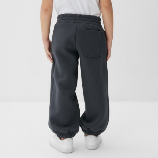 Брюки детские с начёсом KAFTAN р.38 (146-152), серый