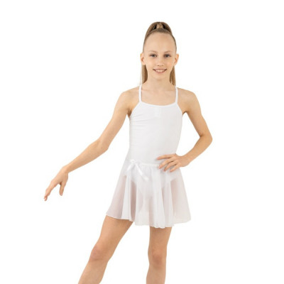 Юбка-солнце гимнастическая Grace Dance, р. 40-42, цвет белый