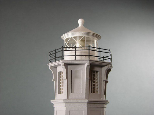 Сборная картонная модель Shipyard маяк Lighthouse Alcatraz (№28), 1/72