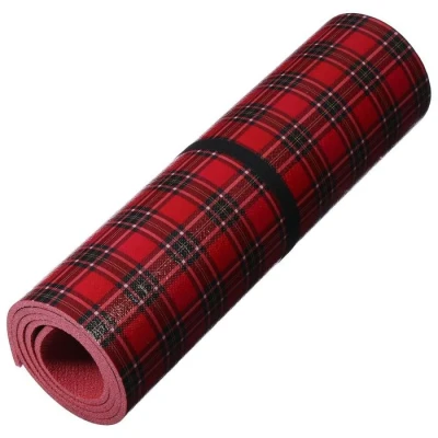 Ковёр Decor, 180х55х0.8 см, шотландка, цвет МИКС