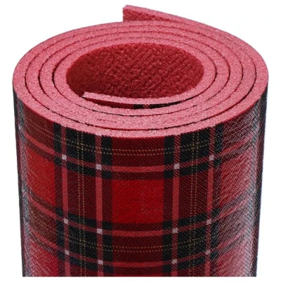 Ковёр Decor, 180х55х0.8 см, шотландка, цвет МИКС