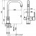 Смеситель RIVELATO Rivelato 9025208 antracite cromo