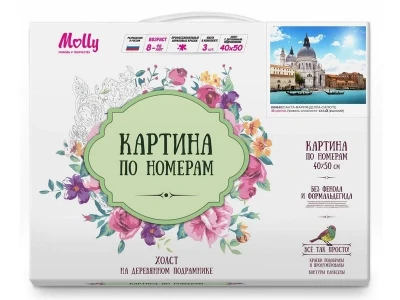 Картина по номерам 40х50 Санта-Мария-Делла-Салюте (30 цветов)
